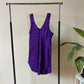 Inhibitions Purple Slip Dress