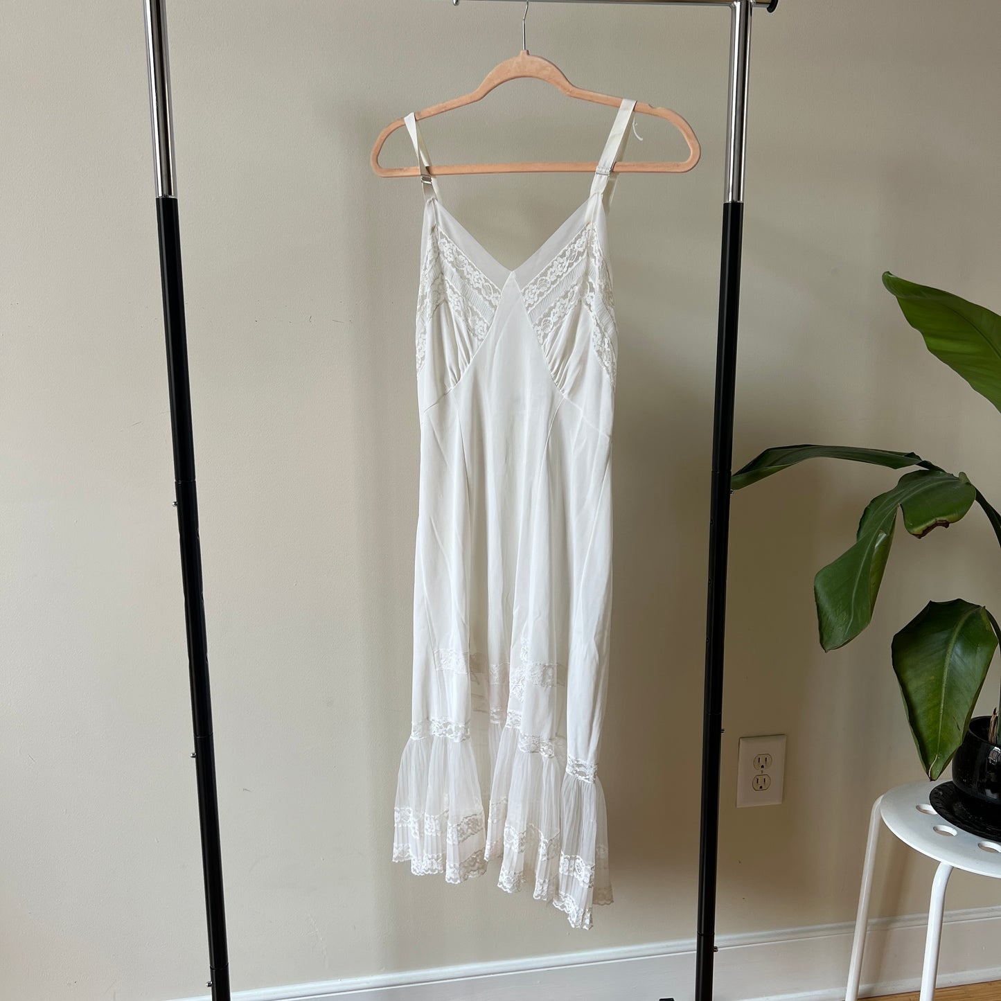 Vintage Nan Flowers Slip Dress