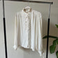 Shapely Vintage Ruffle Blouse