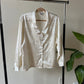 Vintage Cheryl Tiegs Cream Floral Button Up