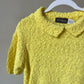 Yarn Works Yellow Collared Sweater