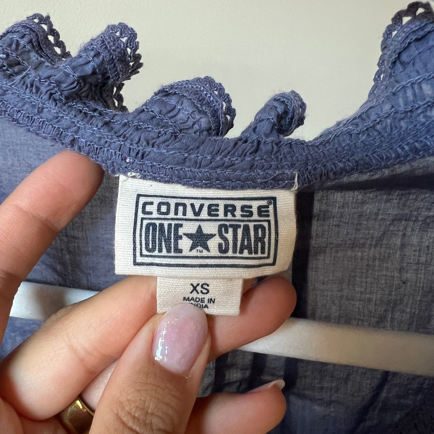 Converse Navy Blouse